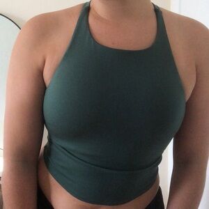 Super soft, cute long lined sports bra